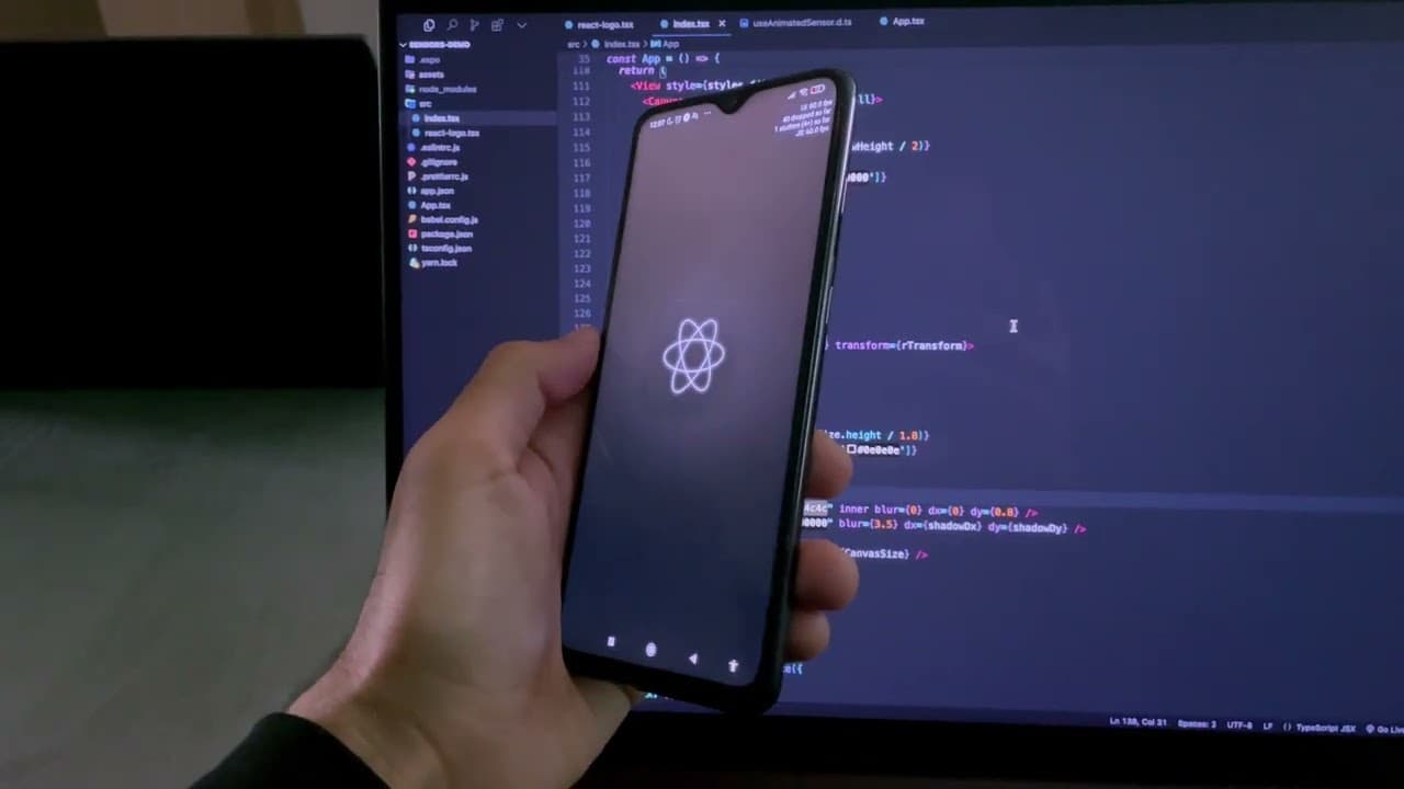 Tech stack: ESP32, React Native, sensors